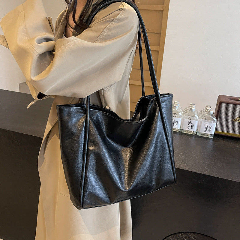 Soft Leather Shoulder Bag