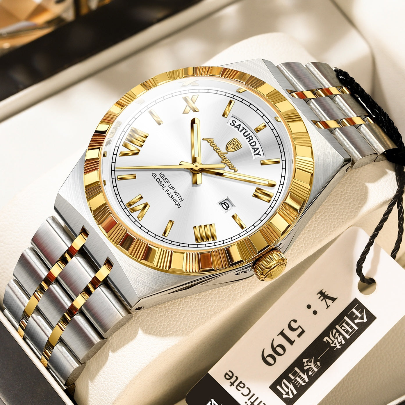Men's  Waterproof Watch