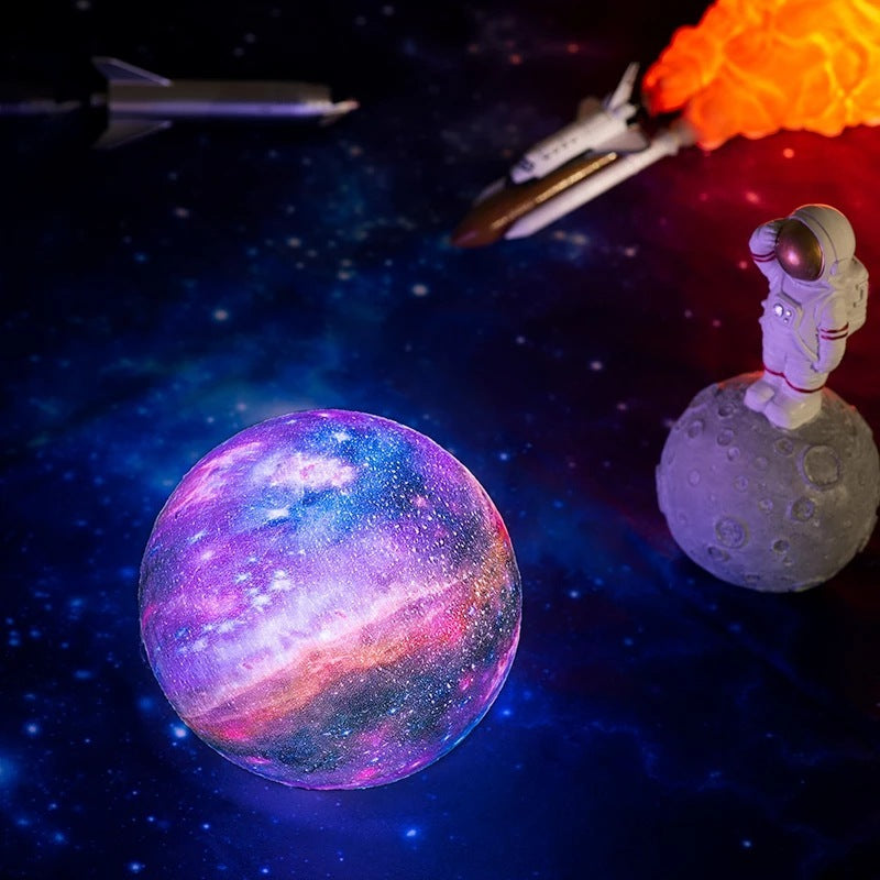 LED USB Star Galaxy Moon Lamp