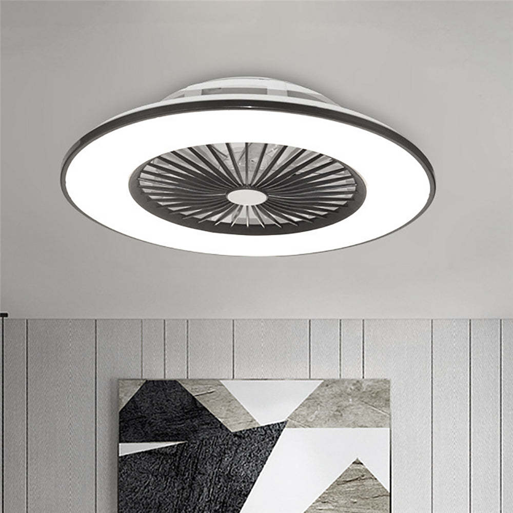 Smart Bedroom Ceiling Fan Lamp LED Ceiling Fan Lights