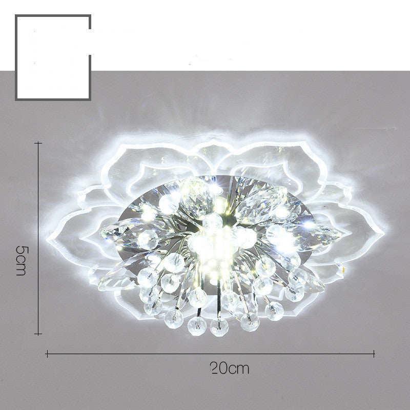 Small Crystal Lamp Corridor Lamp