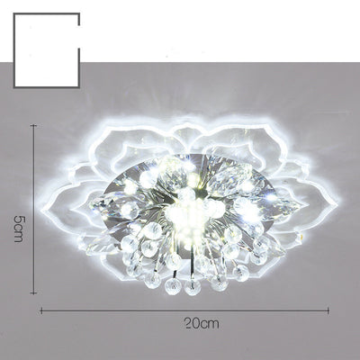 Small Crystal Lamp Corridor Lamp
