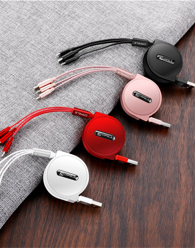 three-in-one charging line mobile phone