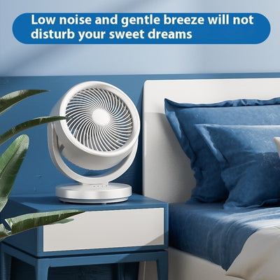 Large Wind Air Circulator Desk Mute Usb Fan