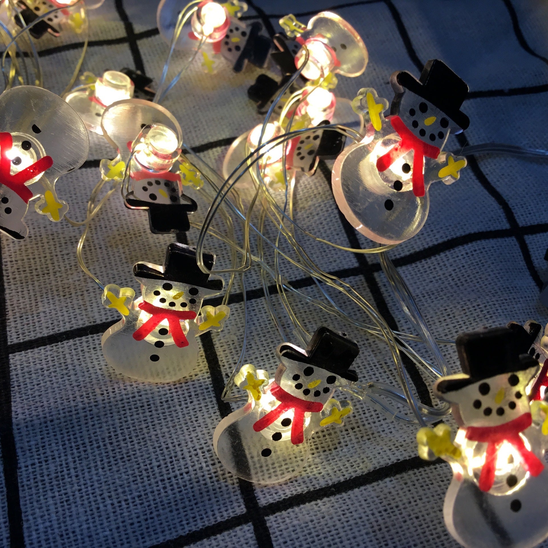 Christmas Decoration Light LED String Lights Santa
