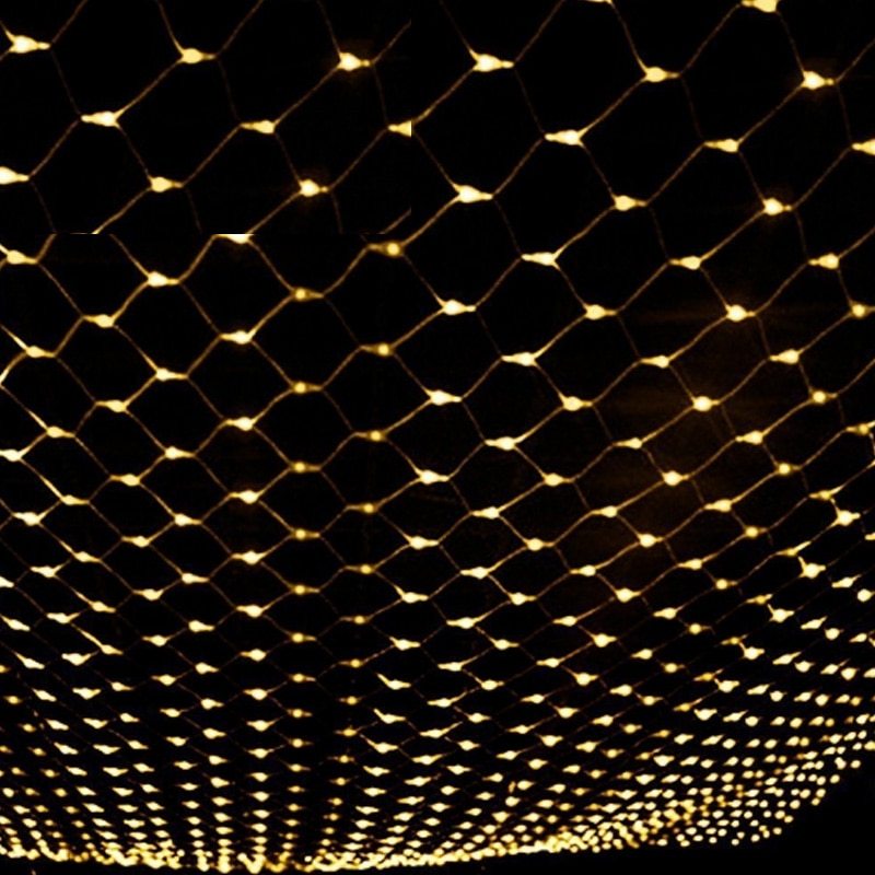 waterproof fishnet lights full of stars paved holiday lights wedding ins decorative lights