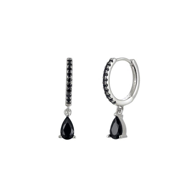 French style ear buckle silver earrings women fashion hot style