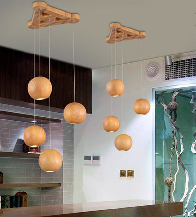 Nordic wood solid wood ball
