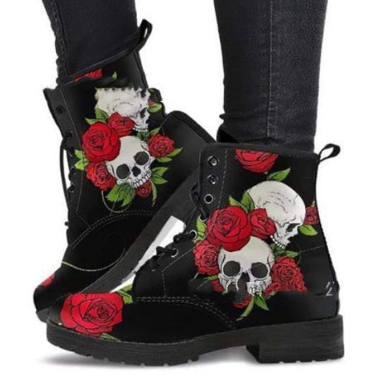 Women Ankle Boots Low Heels Shoes
