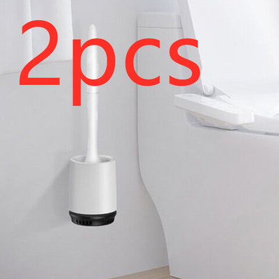 soft rubber head toilet brush