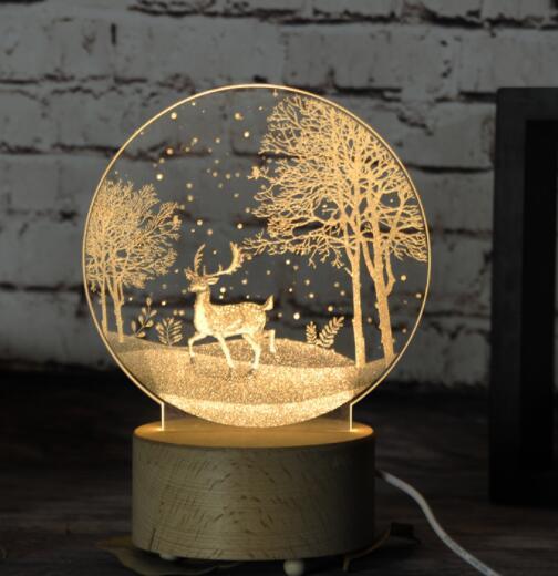 Touch Children Lights Bedroom Decoration Valentines Day Gift Night