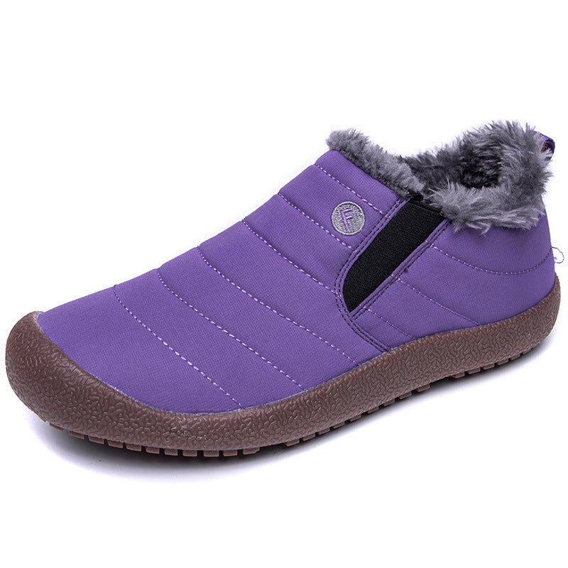 Old Man Shoes Plus Cotton Padded