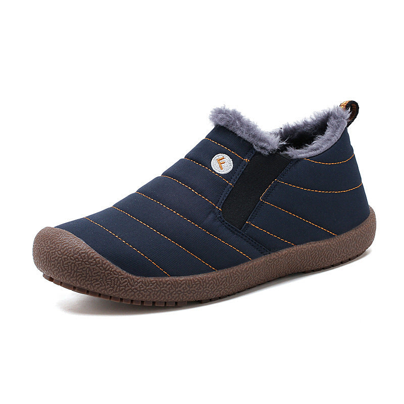 Old Man Shoes Plus Cotton Padded