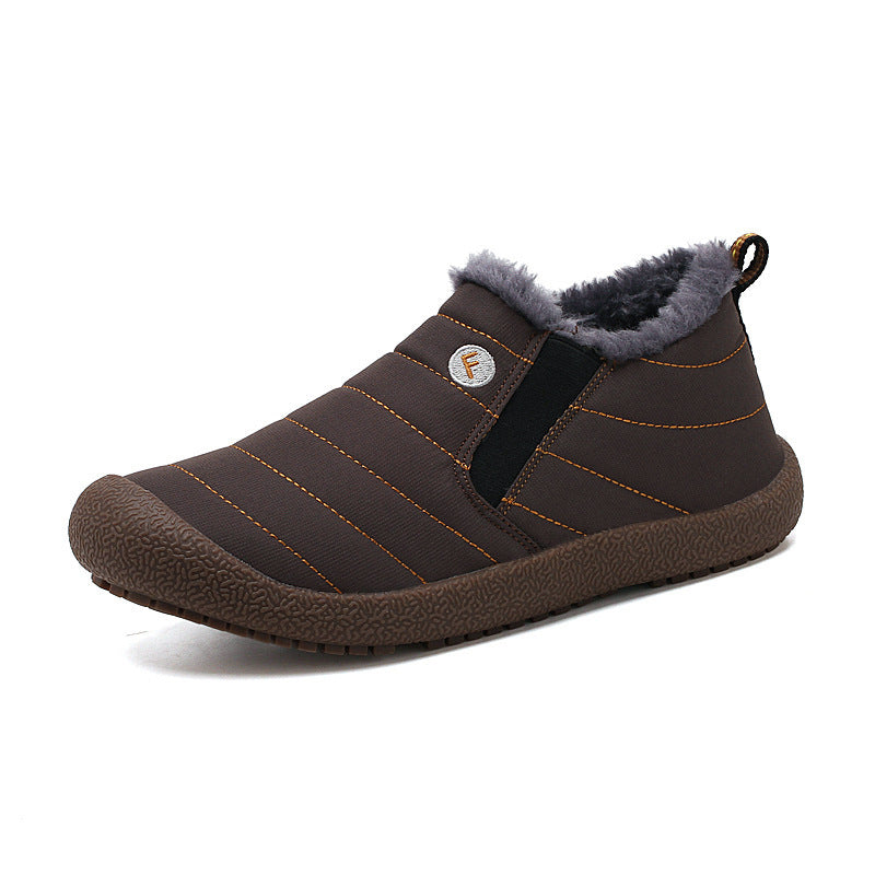 Old Man Shoes Plus Cotton Padded
