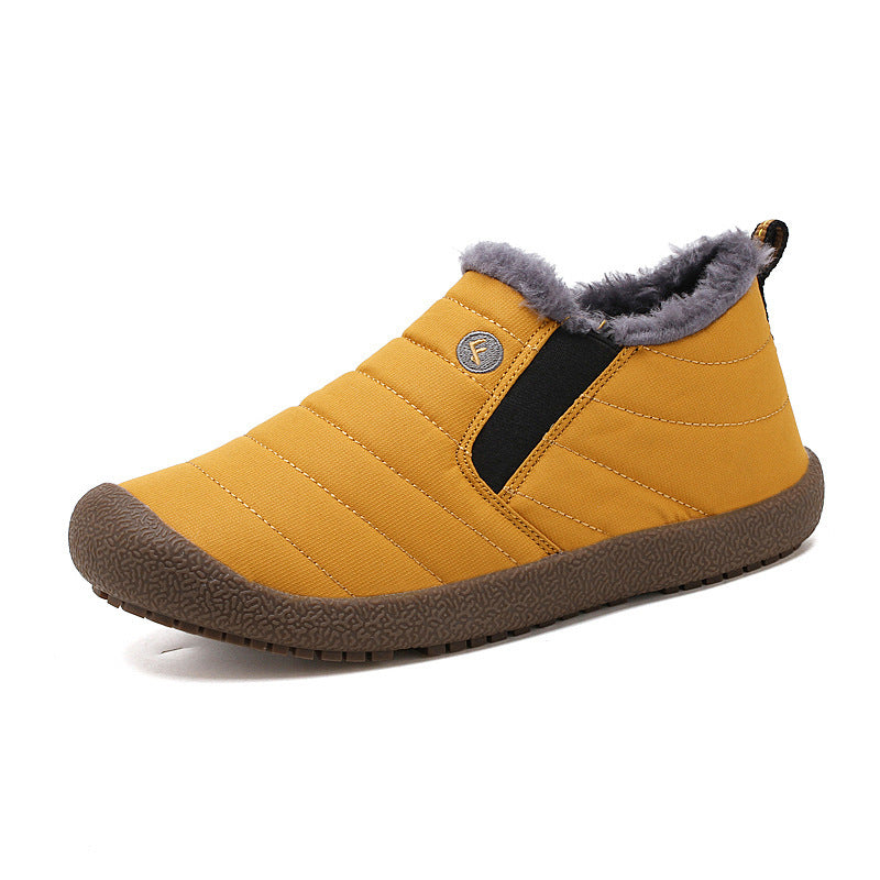 Old Man Shoes Plus Cotton Padded