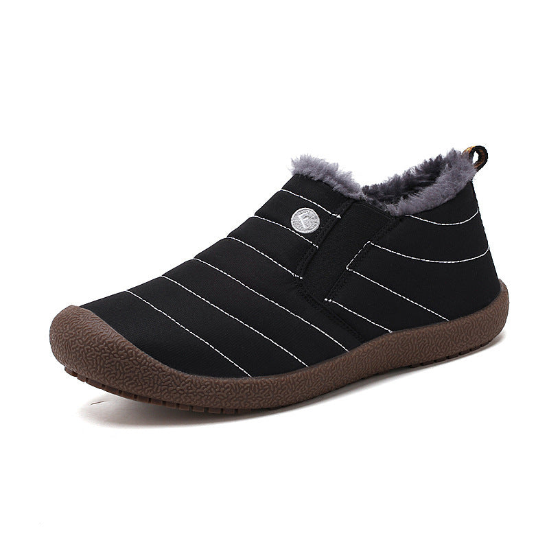 Old Man Shoes Plus Cotton Padded
