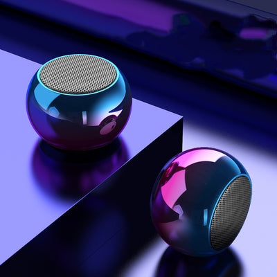 M3 Colorful Wireless Speakers 3D Mini Electroplating