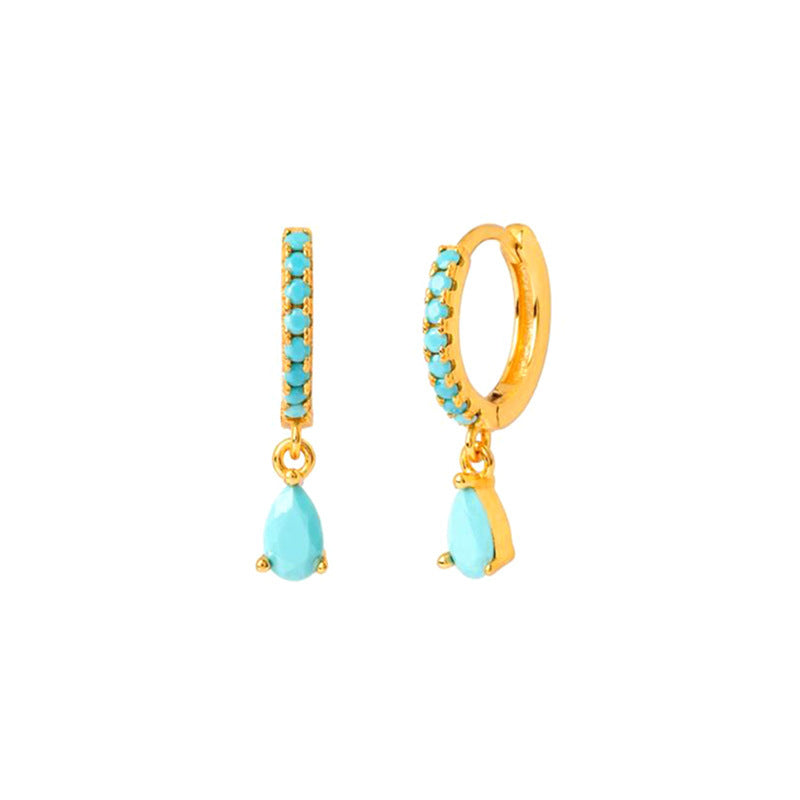 French style ear buckle silver earrings women fashion hot style