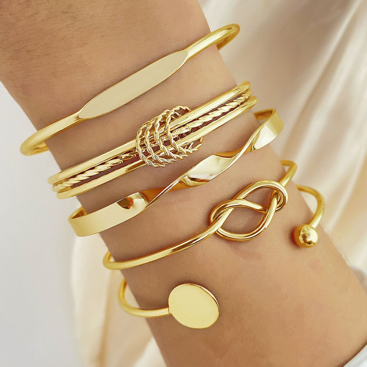 5-7pcs Bracelet Set Creative Simple Temperament Lady