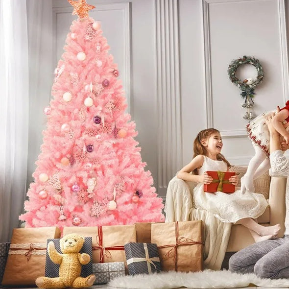 7.5 Feet Hinged Artificial Christmas Tree Full Fir Tree