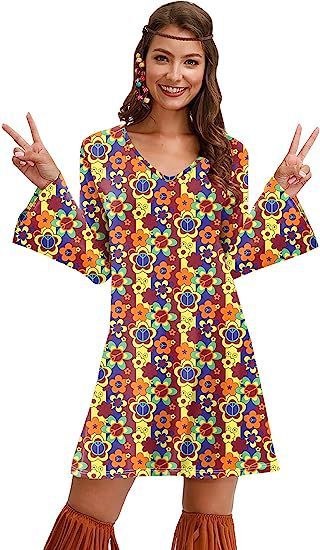 Women, Fashion Autumn Dress With Flowy Design