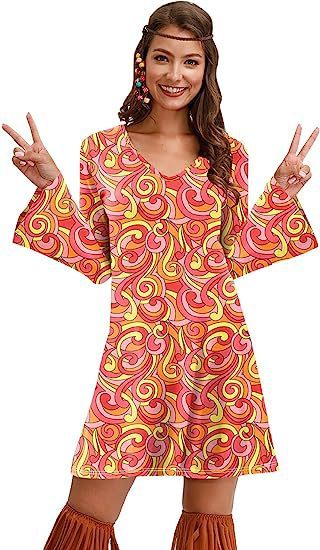 Women, Fashion Autumn Dress With Flowy Design