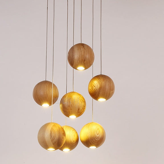 Nordic wood solid wood ball
