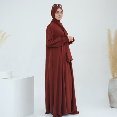 Middle East Dubai Turkey Headscarf Dress