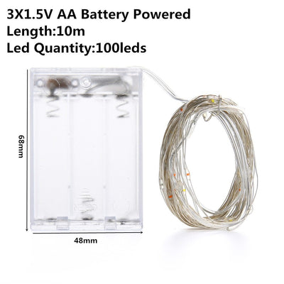 Christmas Light Led Outdoor Battery