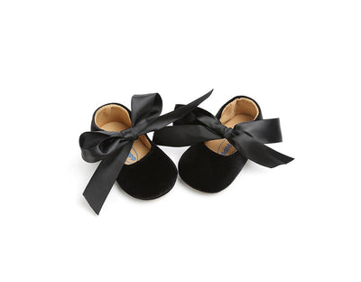 Ribbon Spring and Autumn Baby Princess Shoes