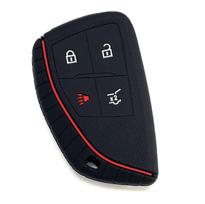 Silicone Key Cover Chevrolet Tahoe Ivia GW Tire Pattern Cover