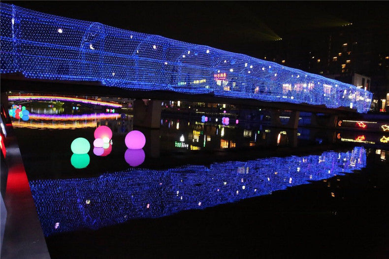 waterproof fishnet lights full of stars paved holiday lights wedding ins decorative lights