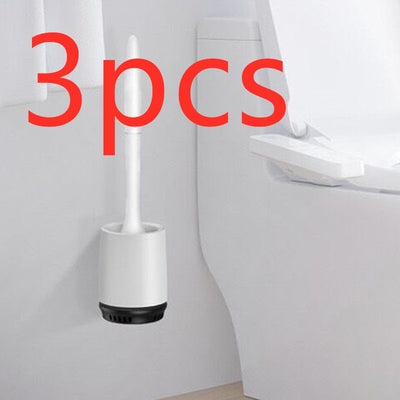 soft rubber head toilet brush