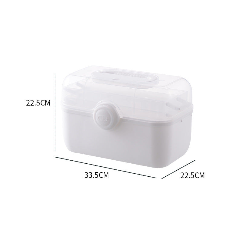 Home Medicine Cabinet Storage Box Large Family