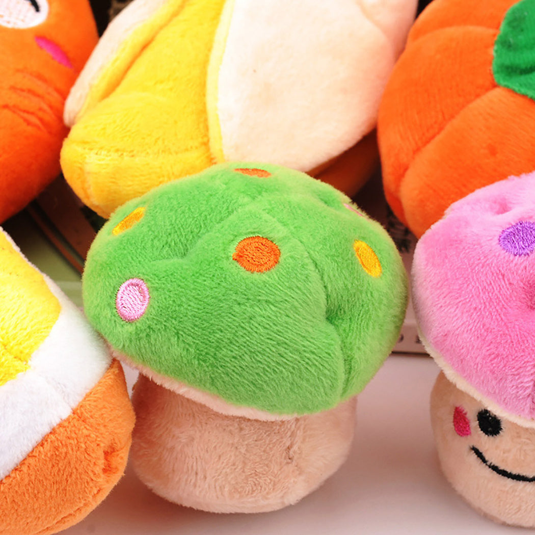 Plush Squeaky Dog Toy"