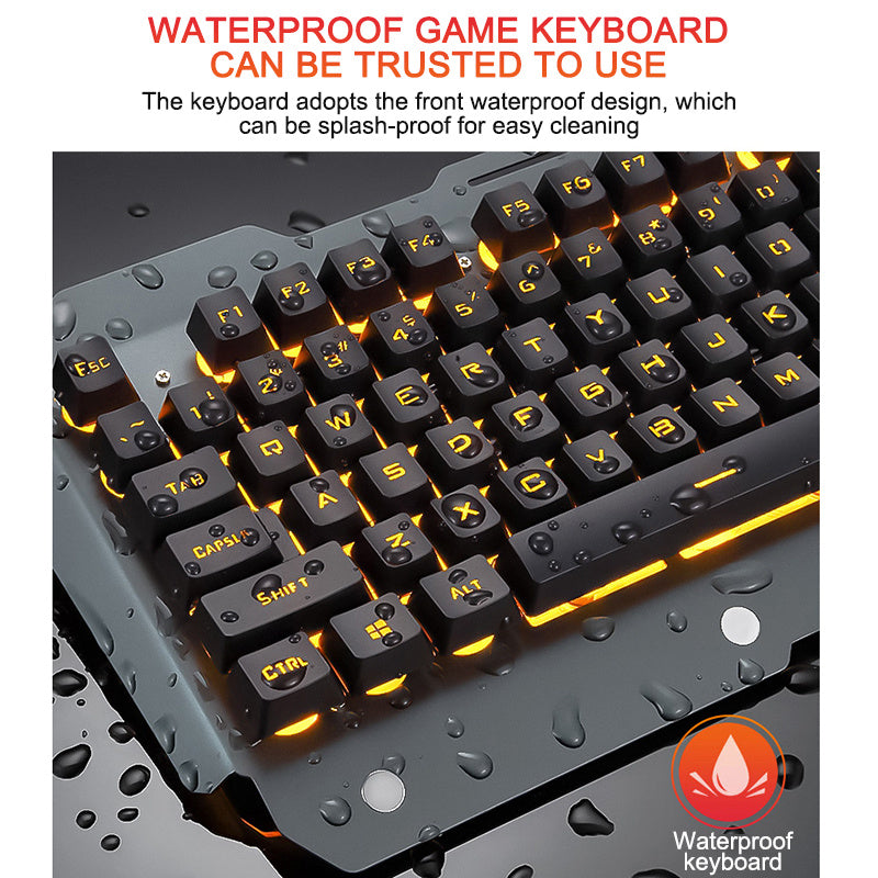 Keyboard with RGB Backlight Phone Holder