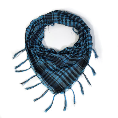Network Silk Houndstooth Square Keffiyeh Military Fans Tactical Tassel Desert Scarf