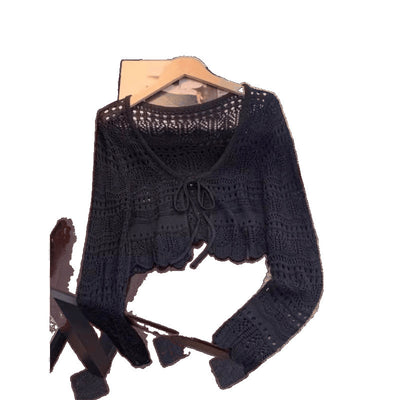 Knitted Long Sleeve Sun Protection