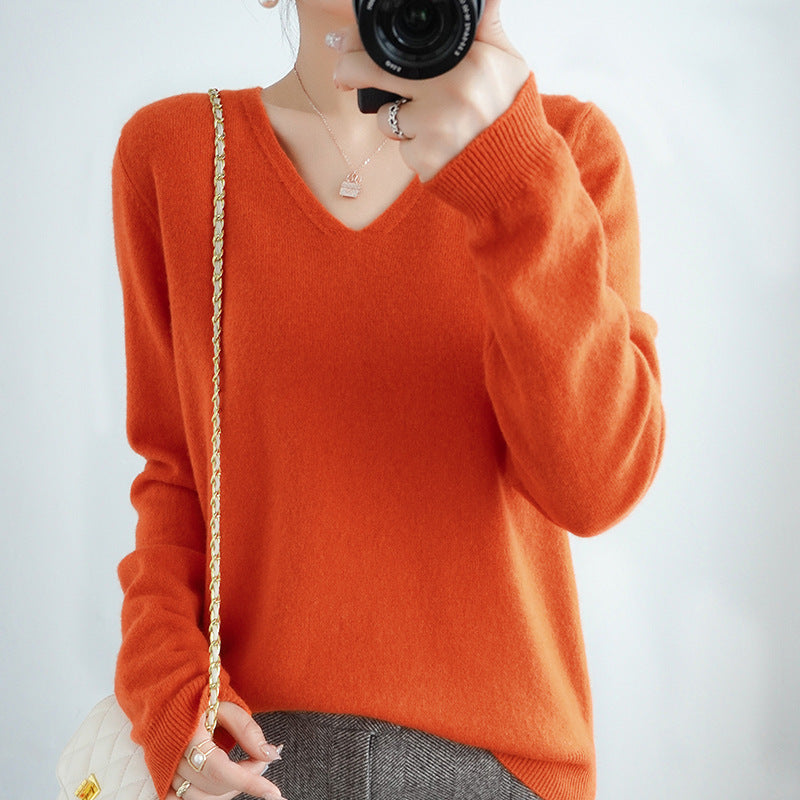 Sweater Short Plus Size Pullover Bottoming Shirt