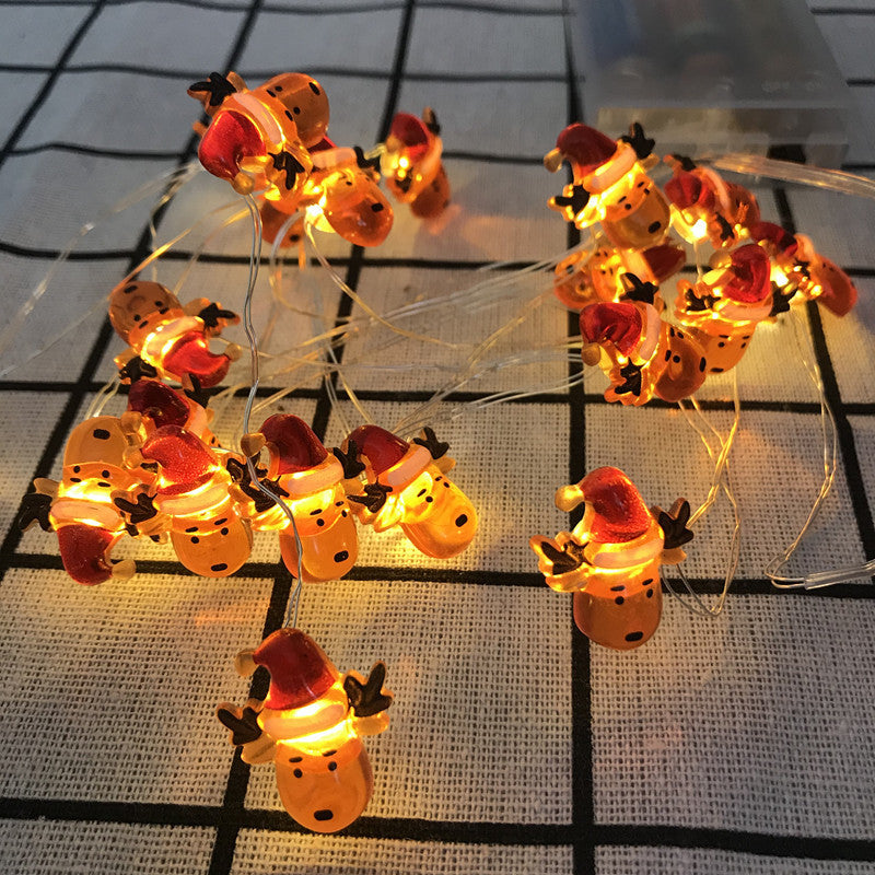 Christmas Decoration Light LED String Lights Santa