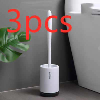 soft rubber head toilet brush