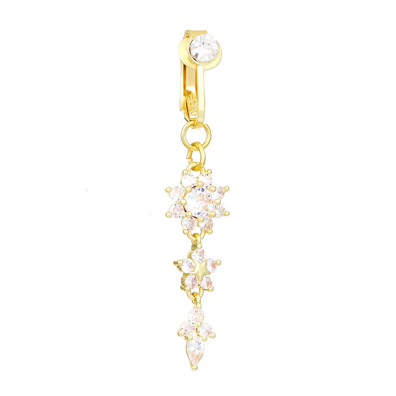 Punch-free Navel Stud Clip-free Products