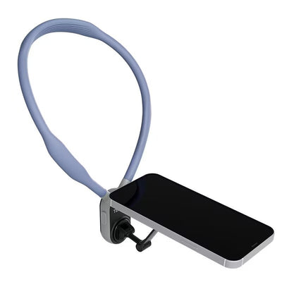 Silicone Phone Magnetic Neck Mount Quick Release Hold For Phone