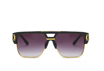 Men And Women Square Retro Colorful Reflective Sunglasses