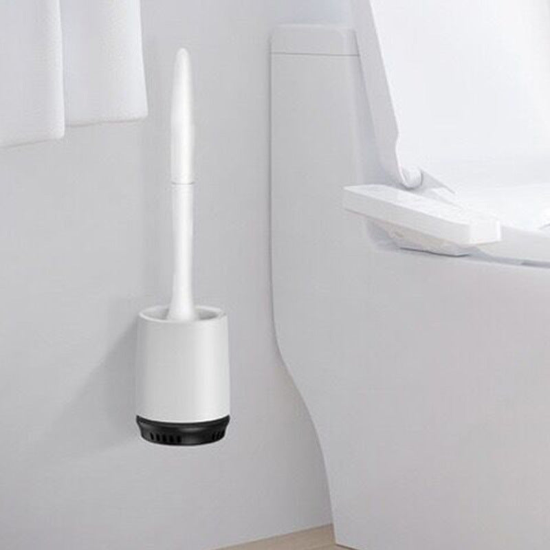 soft rubber head toilet brush