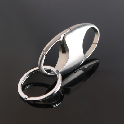 304 Stainless Steel Car Key Ring Creative Upscale Metal Key Chain