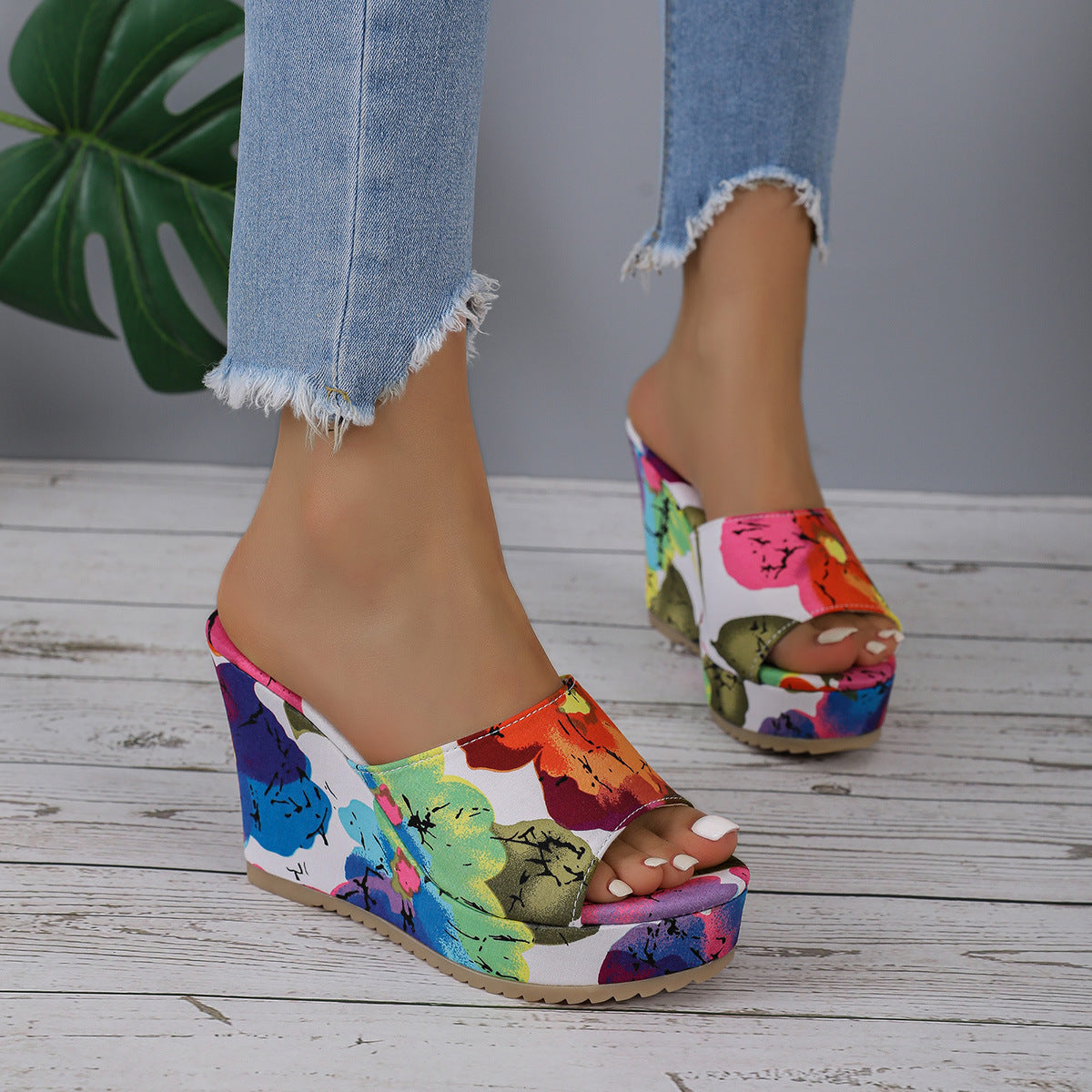Closed-toe Slippers Summer Fashion