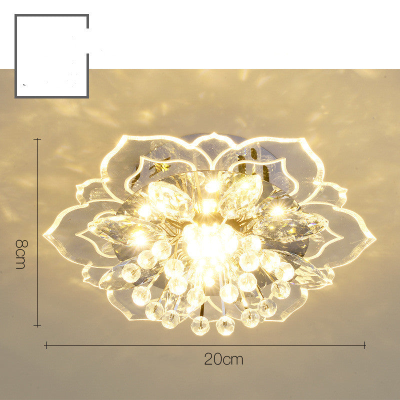 Small Crystal Lamp Corridor Lamp
