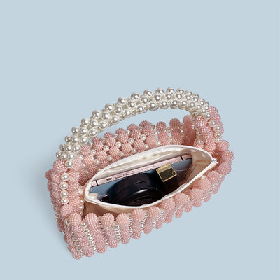Pearl Ball Handmade Handbag