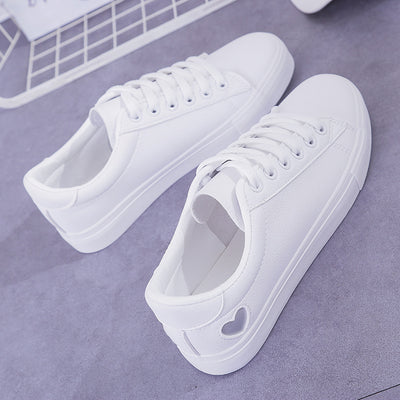 Fashion New Woman PU Leather Shoes Ladies